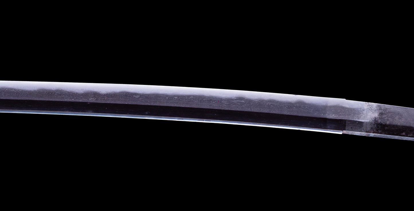 Épée Katana japonaise antique signée ōshū Takata ju Fujiwara Yoshiyuki - Hozon 