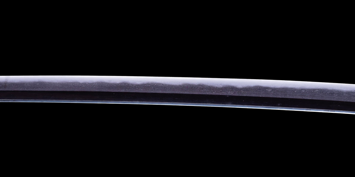 Épée Katana japonaise antique signée ōshū Takata ju Fujiwara Yoshiyuki - Hozon 