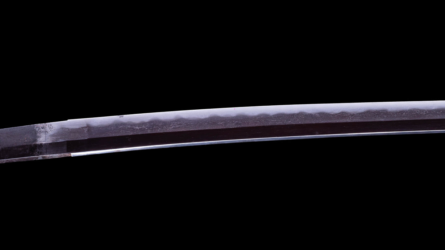 Épée Katana japonaise antique signée ōshū Takata ju Fujiwara Yoshiyuki - Hozon 