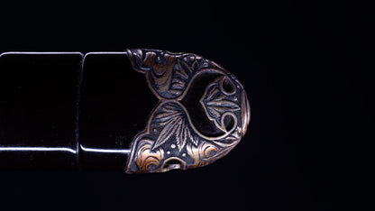 Antique Japanese Katana Sword Inro Kizami Saya, Edo Period