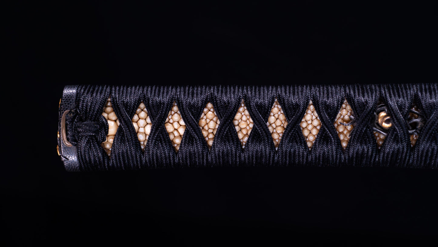 Antique Japanese Katana Sword Inro Kizami Saya, Edo Period