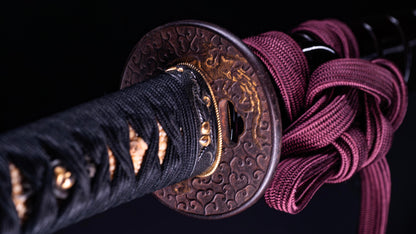 Antique Japanese Katana Sword Inro Kizami Saya, Edo Period