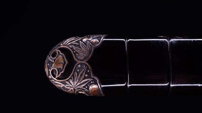 Antique Japanese Katana Sword Inro Kizami Saya, Edo Period