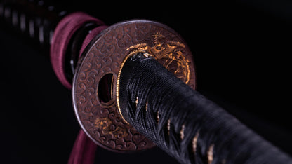 Antique Japanese Katana Sword Inro Kizami Saya, Edo Period