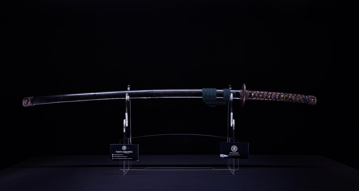 Antique Japanese Katana Sword by Takada Munekage - Late Muromachi - Double HOZON