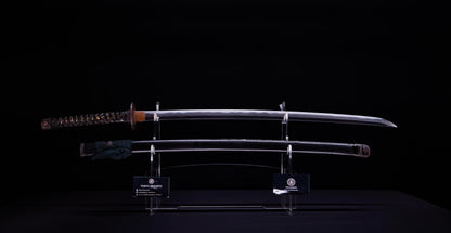 Antique Japanese Katana Sword by Takada Munekage - Late Muromachi - Double HOZON