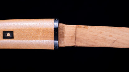 Antique Japanese Katana Rounded Kakugata Tsuba - Late Muromachi