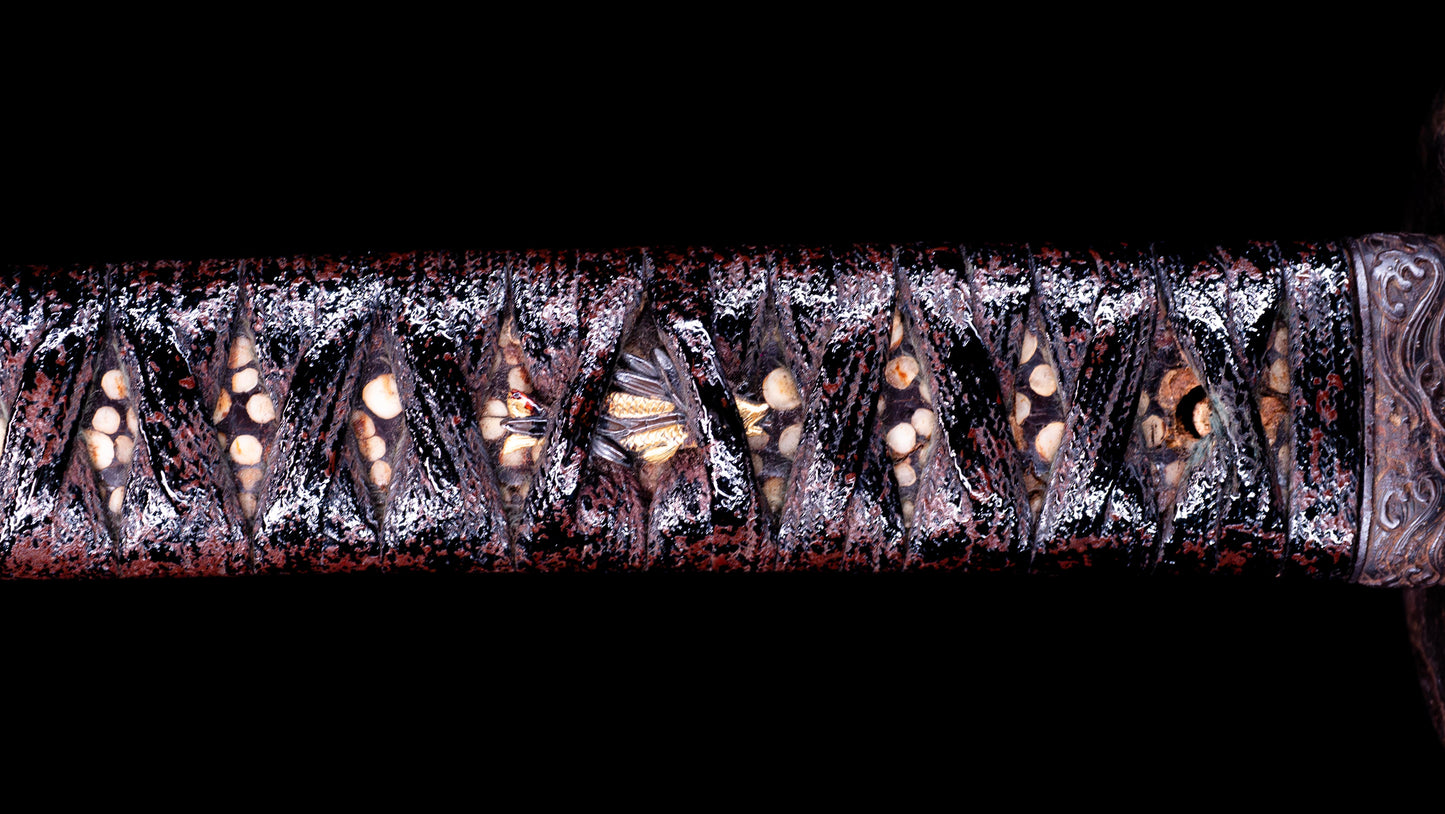 Antique Japanese Katana Sword by Takada Munekage - Late Muromachi - Double HOZON