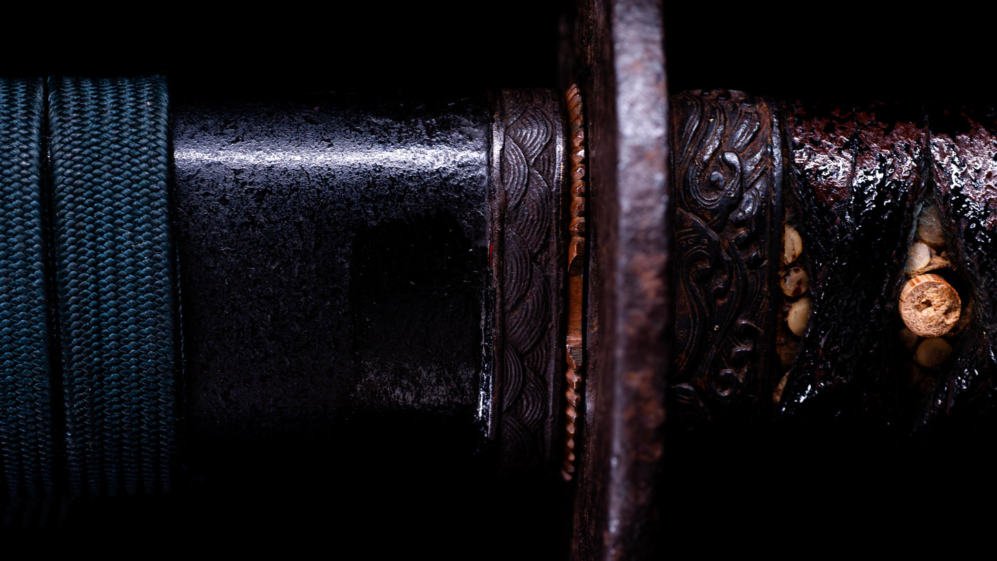 Antique Japanese Katana Sword by Takada Munekage - Late Muromachi - Double HOZON