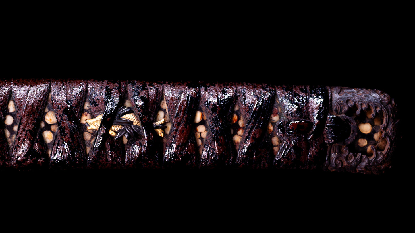 Antique Japanese Katana Sword by Takada Munekage - Late Muromachi - Double HOZON