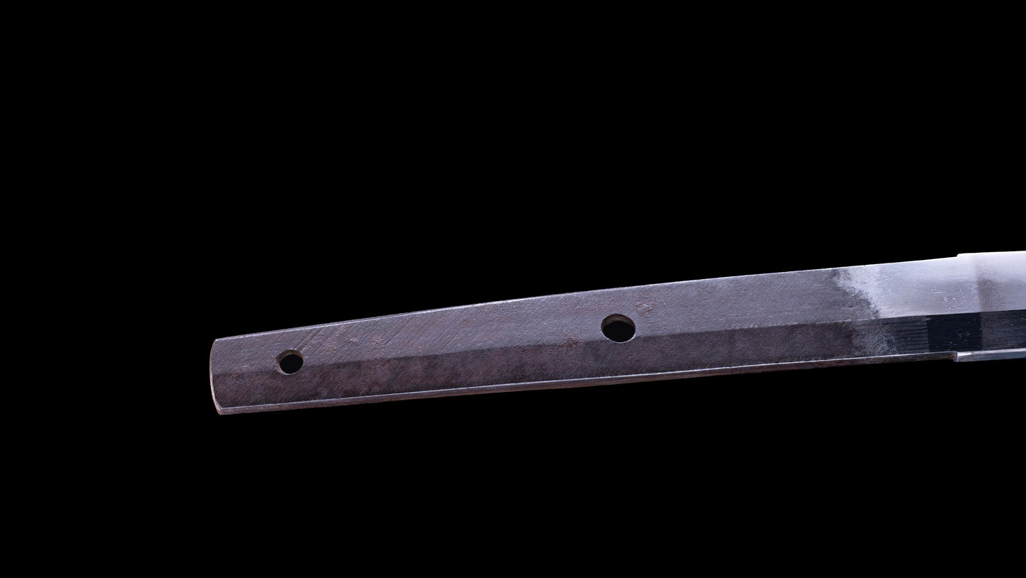 Antique Japanese Katana Rounded Kakugata Tsuba - Late Muromachi