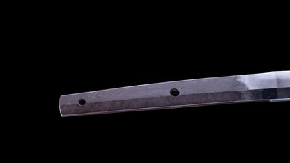 Antique Japanese Katana Rounded Kakugata Tsuba - Late Muromachi