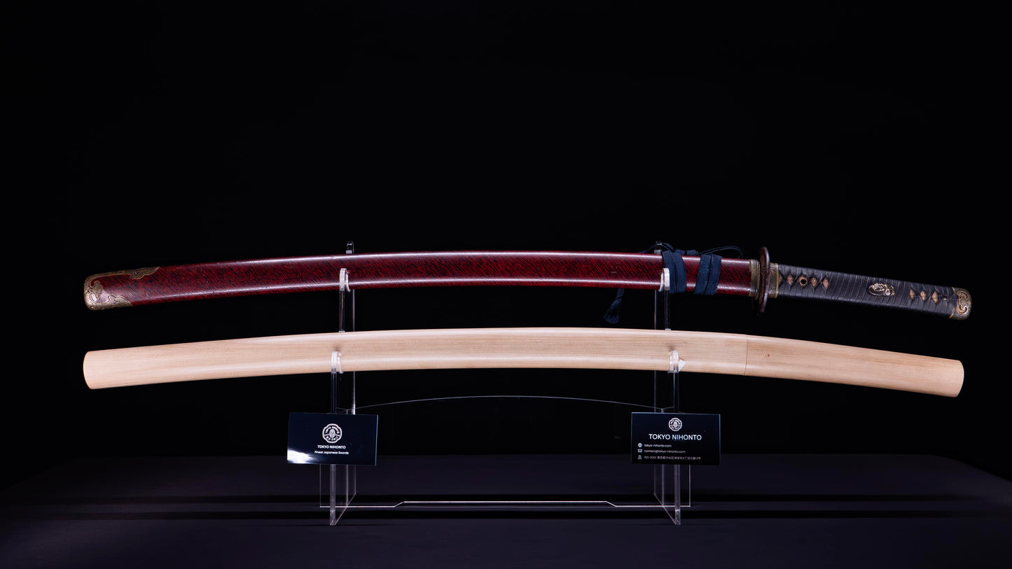 Antique Japanese Katana Sword signed Ienaga Saku - NBTHK Hozon