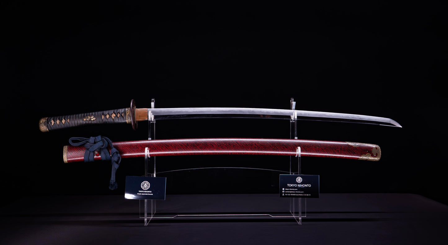 Antique Japanese Katana Sword signed Ienaga Saku - NBTHK Hozon