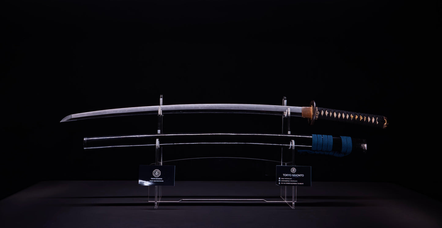 Antique Japanese Katana Sword from Late Muromachi, 66.6 cm