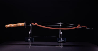 Antique Japanaese Katana Sword signed Omi no Kami Fujiwara Tsuguhiro Katana - NBTHK Hozon