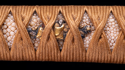 Antique Japanaese Katana Sword signed Omi no Kami Fujiwara Tsuguhiro Katana - NBTHK Hozon