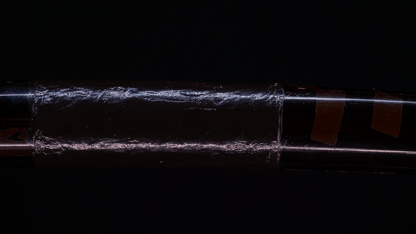 Antique Japanese Katana Sword with Iron Sukashi & Koshirae