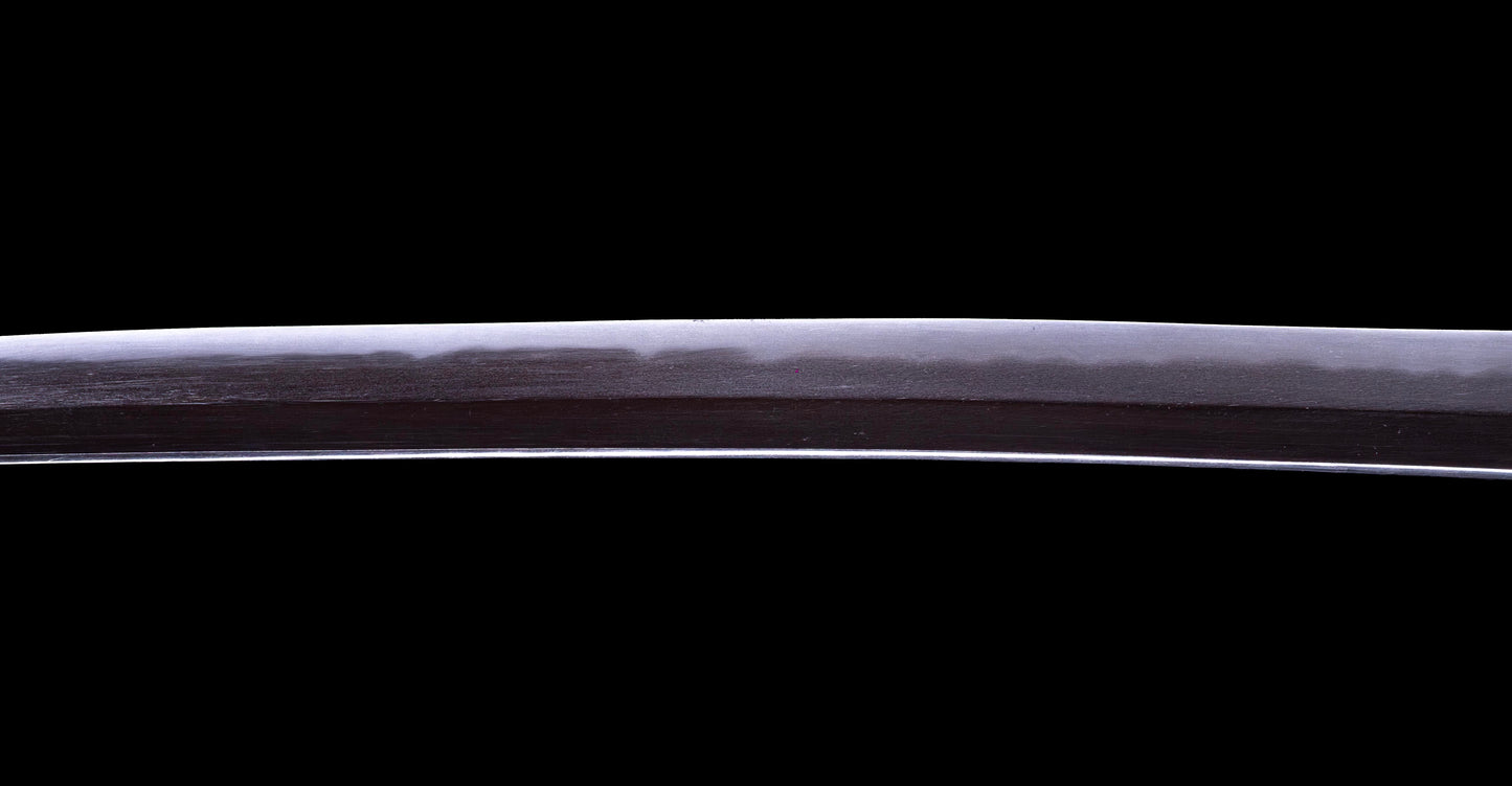 Antique Japanese Katana Sword with Iron Sukashi & Koshirae