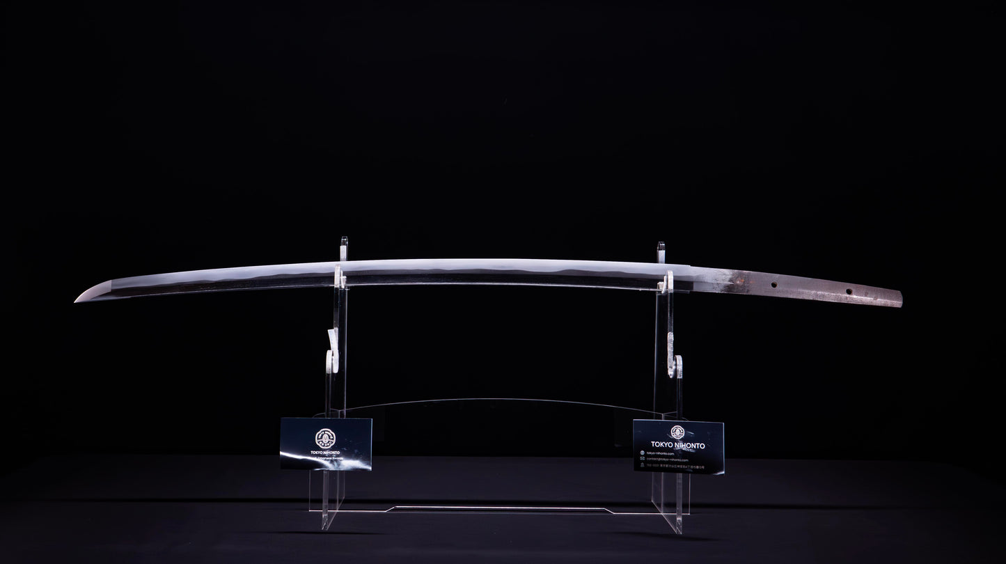 Antique Japanaese Katana Sword signed Omi no Kami Fujiwara Tsuguhiro Katana - NBTHK Hozon