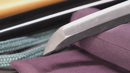 Antique Japanese Katana Sword with Sea Inspired Koshirae